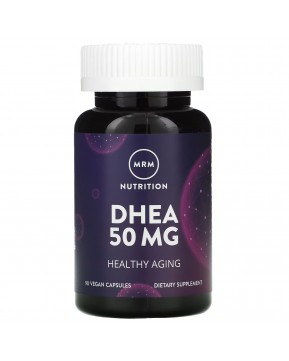 MRM Nutrition, ДГЭА (DHEA), 50 мг, 90 веганских капсул MRM Nutrition, ДГЭА (DHEA), 50 мг, 90 веганских капсул